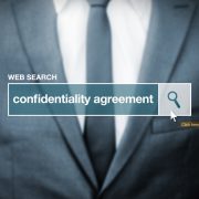 Web search bar glossary term - confidentiality agreement